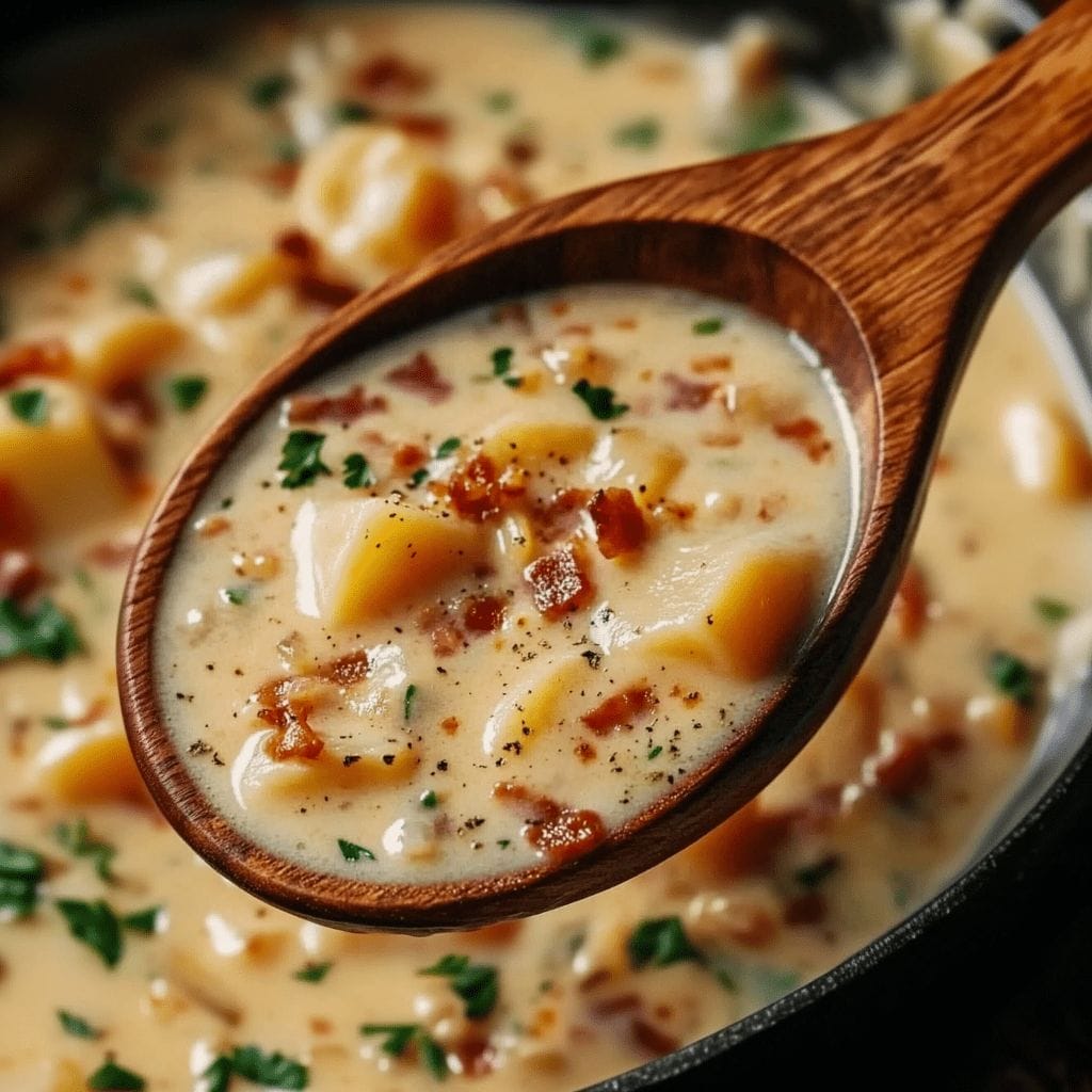 Crock Pot Crack Potato Soup